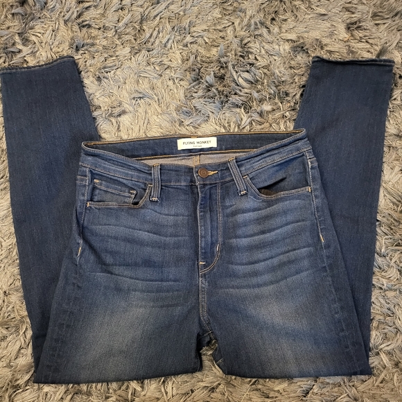 Flying Monkey Platinum sz 28 Soft Jean~Inseam:25" Rise:10" - Picture 5 of 6